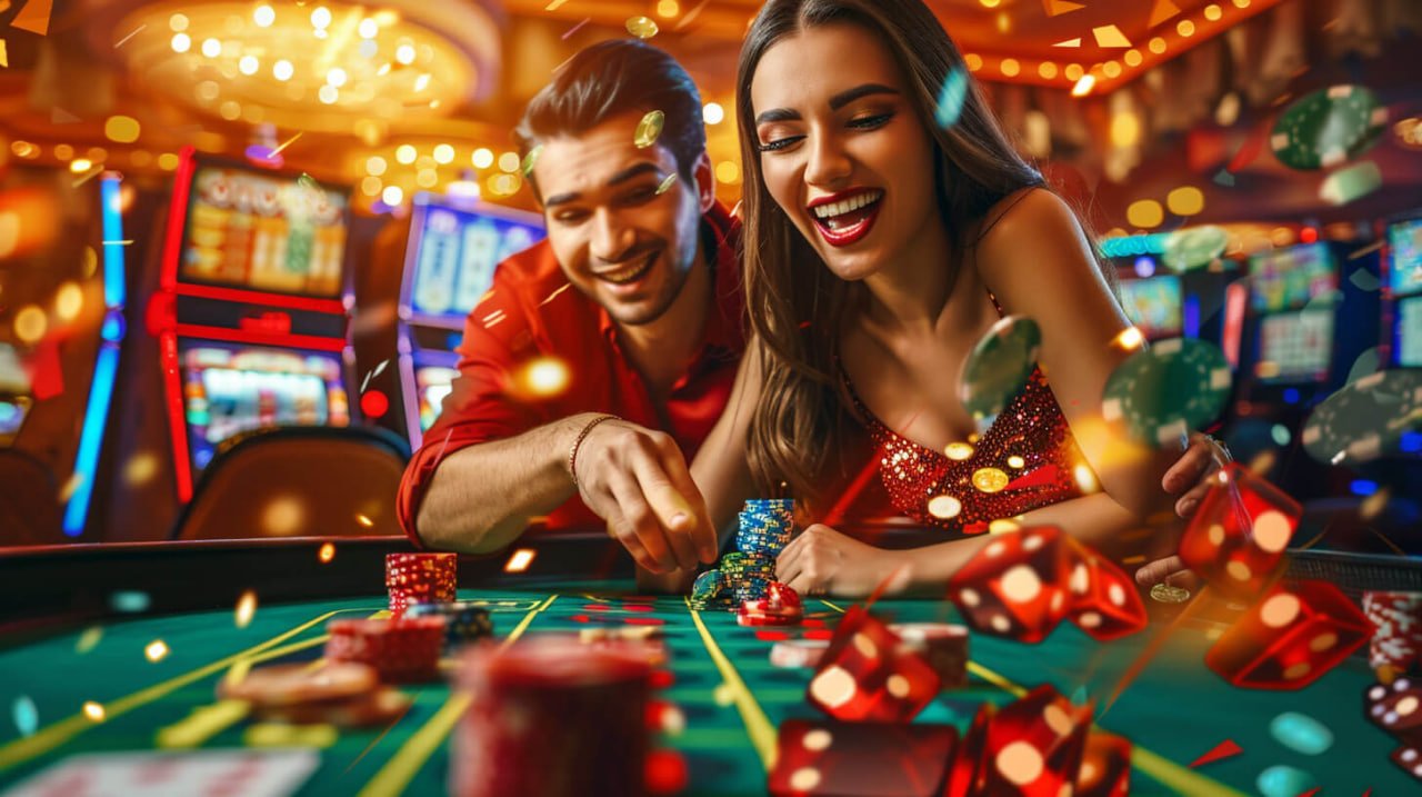Ilustrasi permainan slot online modern di bagogo89